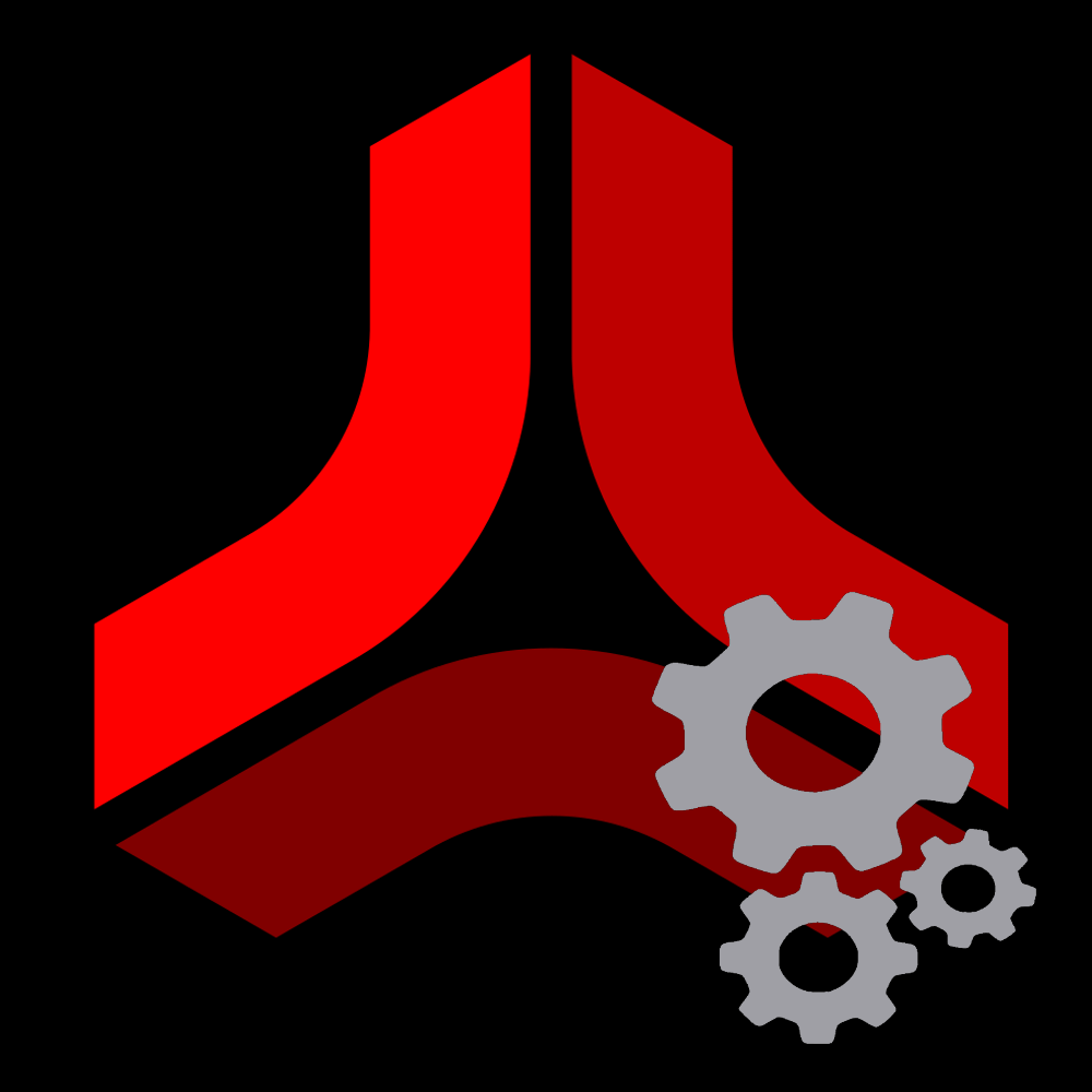 Services logo with gears
